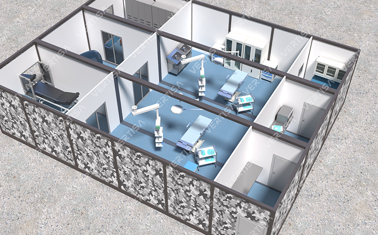 Modular Military Surgery Unit