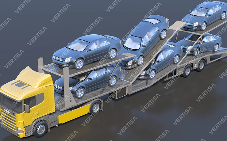 Vehicle Transporter Trailer