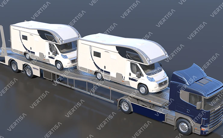 Caravan Transporter Trailer