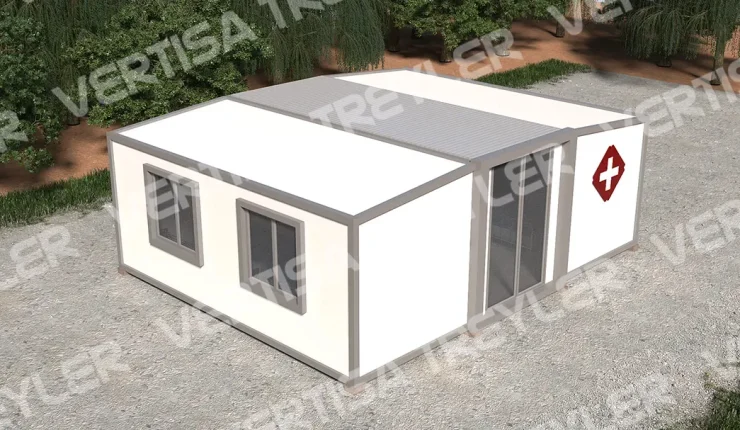 Mobile Folding Container